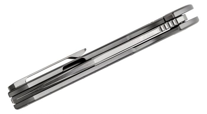 Складной нож Mcusta Shinra Mari MC-0036D, сталь VG-10, рукоять Damascus Steel