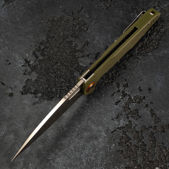 Складной нож Artisan Archaeo, сталь D2, Green G10